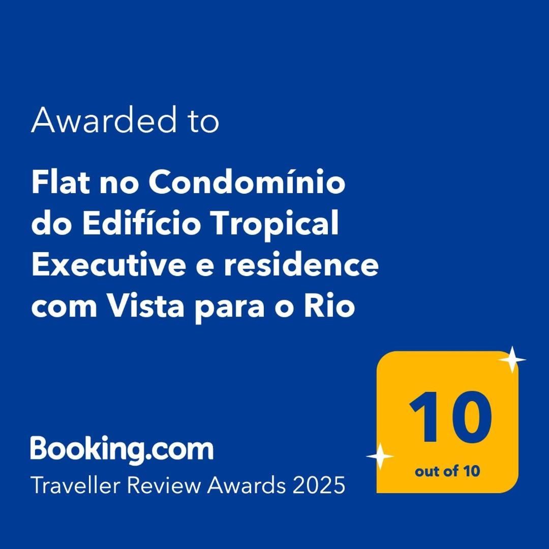 Flat No Condominio Do Edificio Tropical Executive E Residence Com Vista Para O Rio Manaus Exteriör bild